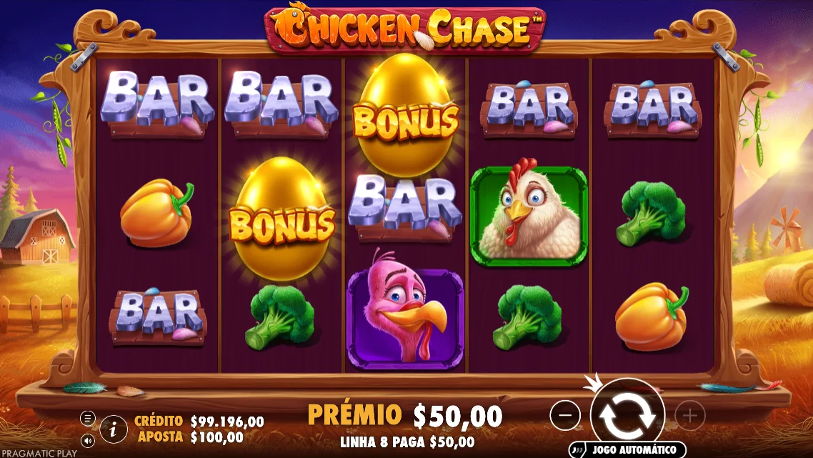 Chicken Chase Jogo