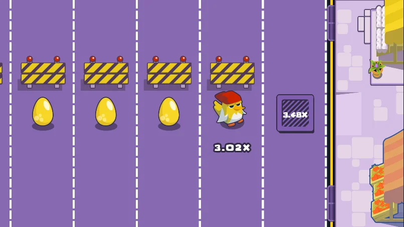Chicken Cross Demo Jogo