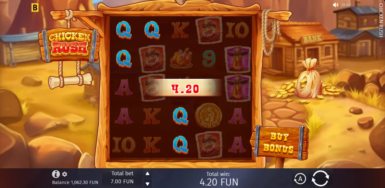 Chicken Rush Demo Jogo