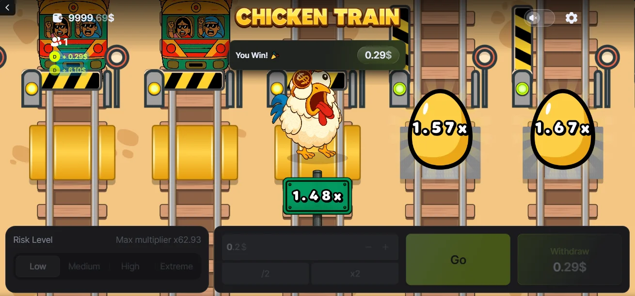 Chicken Train Demo