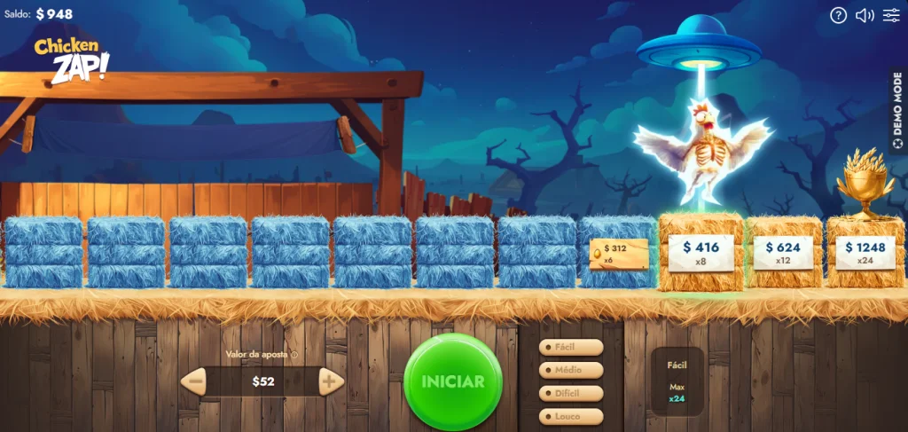 Chicken Zap Demo Jogo