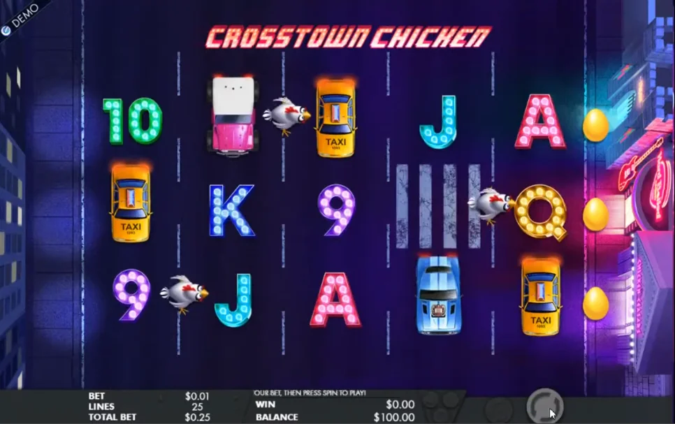 Crosstown Chicken Jogo