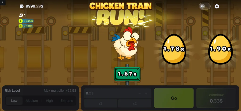 Demo Chicken Train