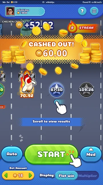 Demo Jogo Chicken Crossy
