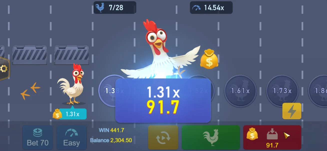 Demo Jogo Chicken Dash