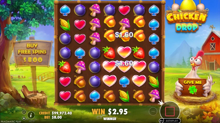Demo Jogo Chicken Drop
