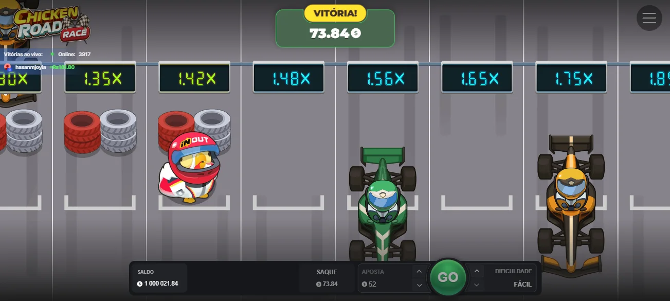 Demo Jogo Chicken Road Race