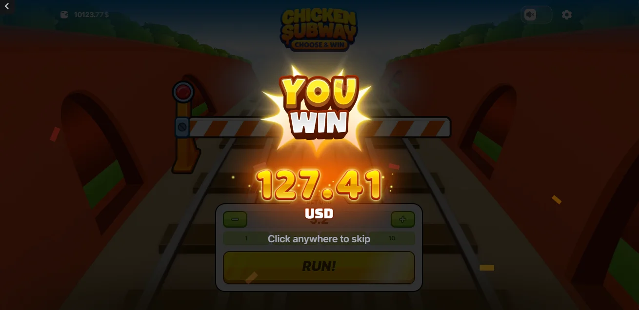 Demo Jogo Chicken Subway