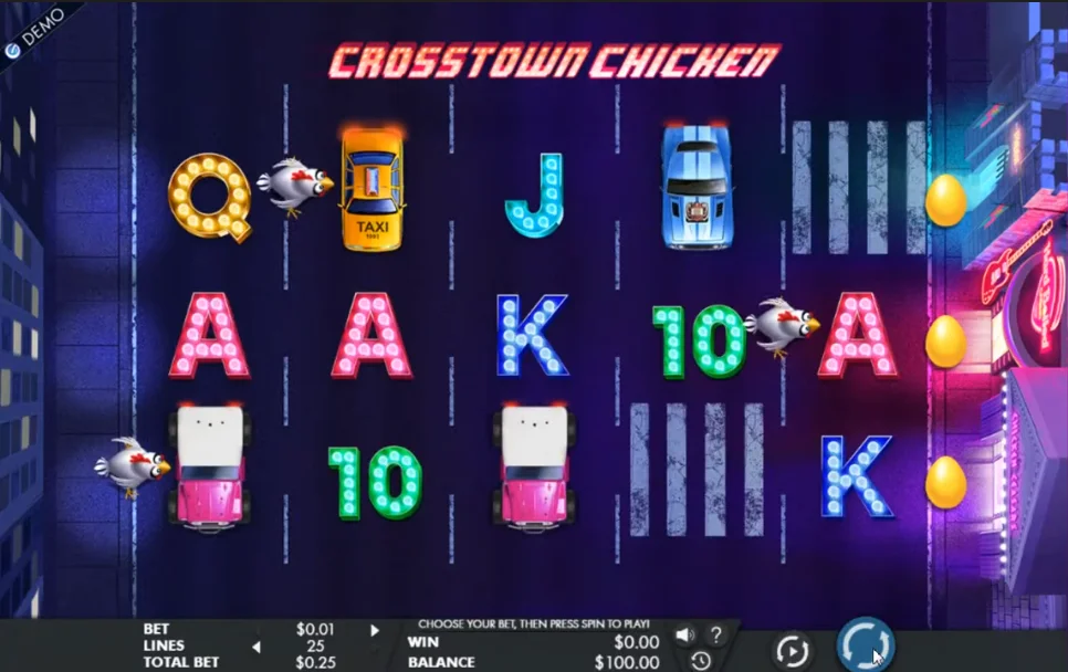 Demo Jogo Crosstown Chicken