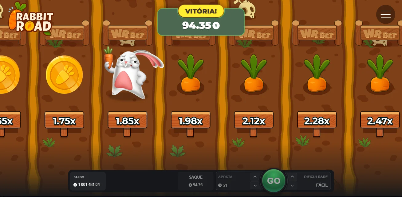 Demo Jogo Rabbit Road