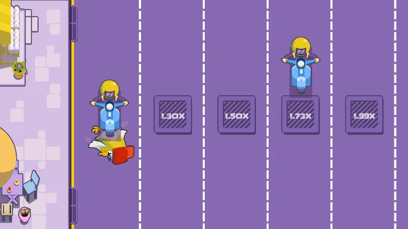 Jogo Chicken Cross