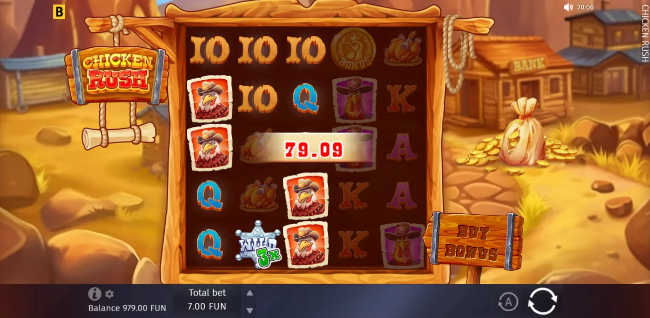 Jogo Chicken Rush