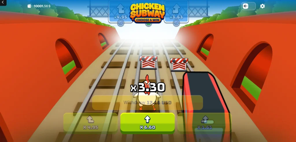 Jogo Chicken Subway