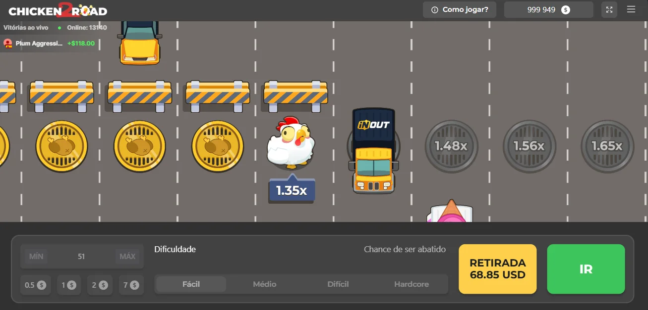 Jogo Demo Chicken Road 2