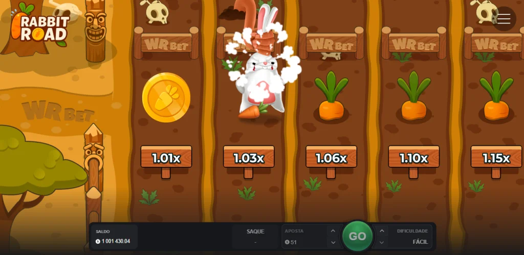 Jogo Rabbit Road