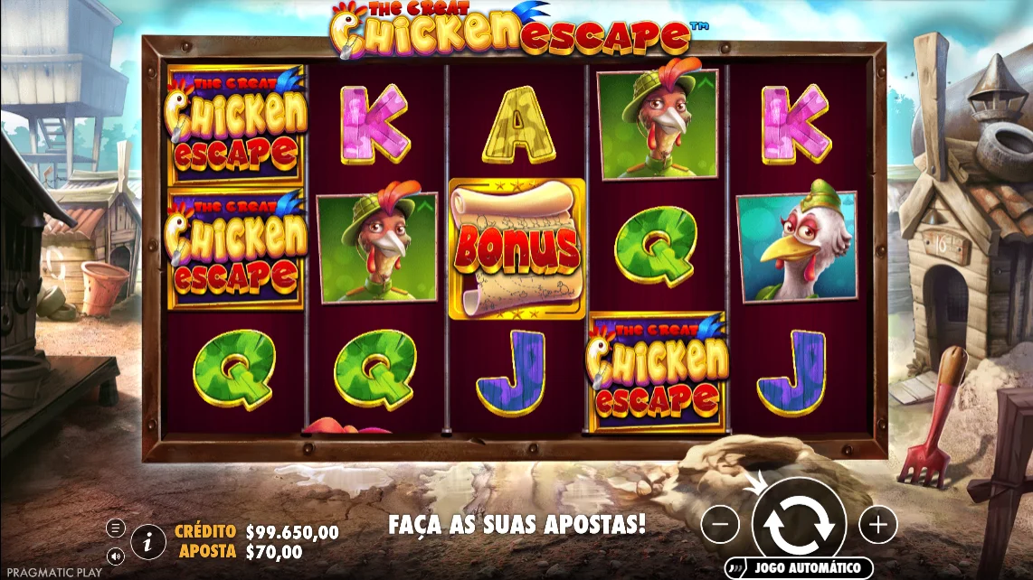 Jogo The Great Chicken Escape