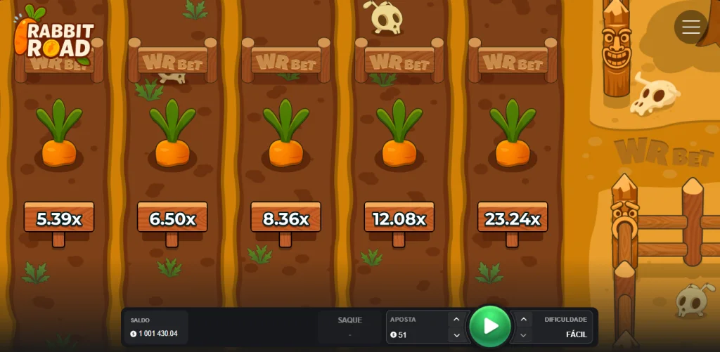Rabbit Road Jogo