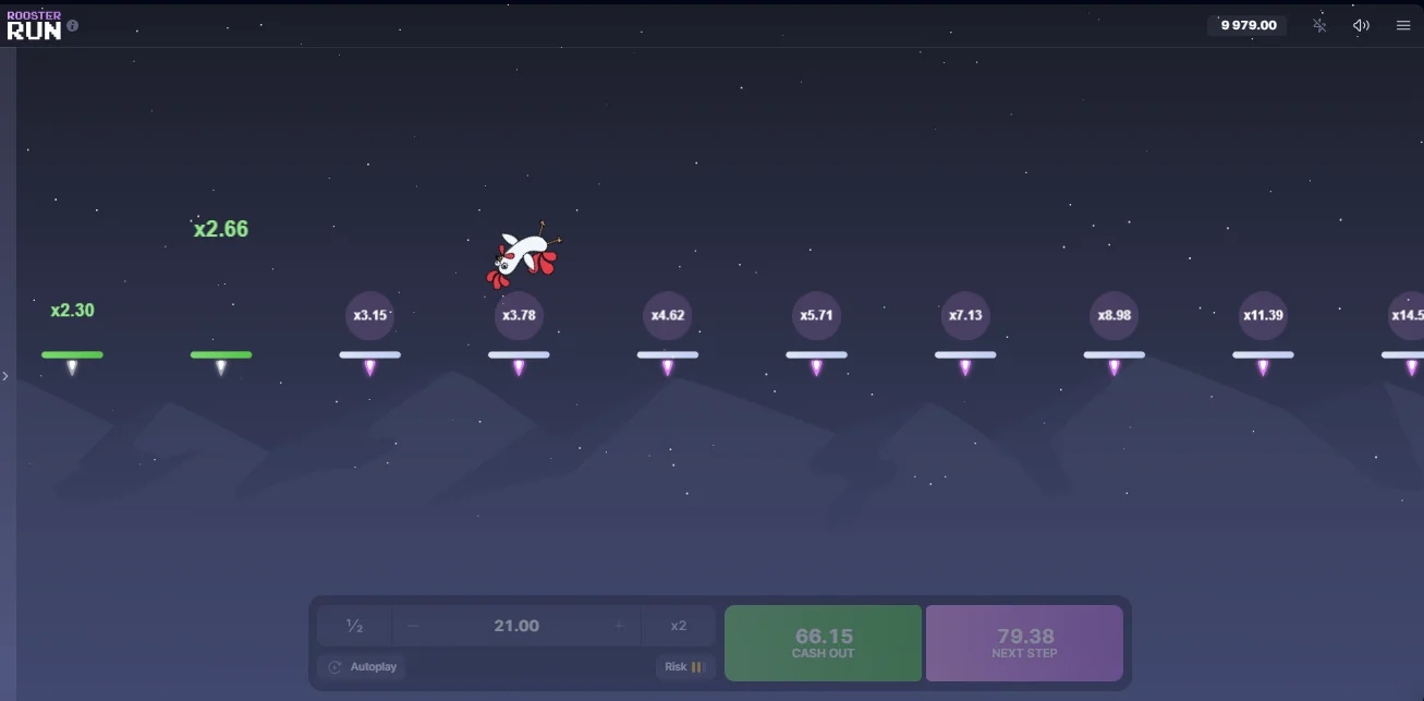 Rooster Run Demo Jogo
